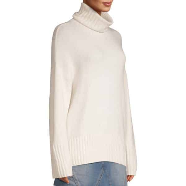 Slouchy Turtleneck Sweater Women's – Image 4