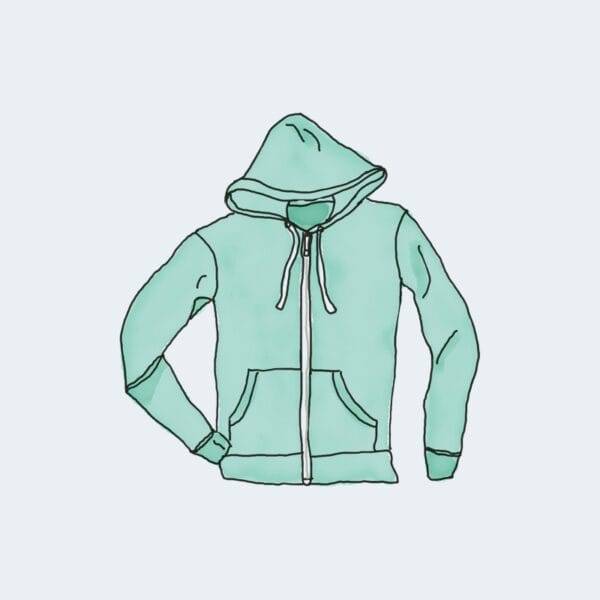 Dummy Hoodie with Zipper